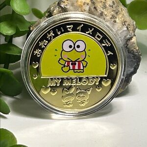 My Melody Gold Coin with Cartoon Design Keropoi